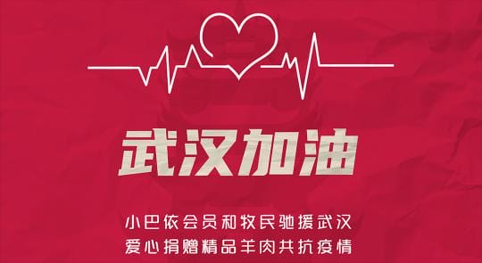 790箱小巴依爱心羊肉已全部运抵湖北，更多物资，时刻准备着