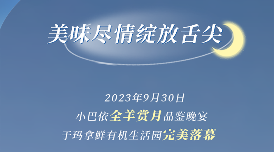小巴依会员赏月晚宴，良辰美馔，精彩回顾！